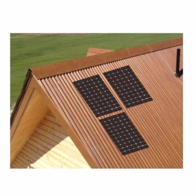 3 Panel Corrugate Mounting Solar Kit L Bracket & Wood Screw - This Panel Kit contains all the Solar Mounting Components required for "Portrait Layout"
