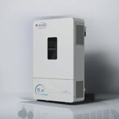 Sun 3KW 24v Inverter 3200w S-2832 Combining solar system, AC utility, and battery power source to Supply continuous power